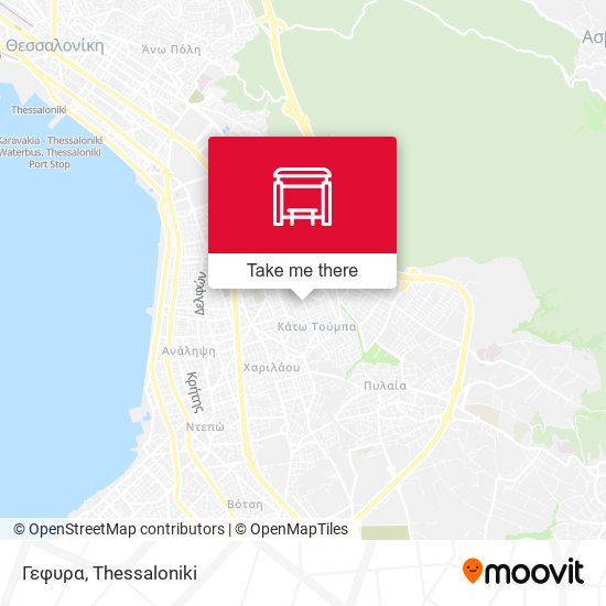 Γεφυρα map