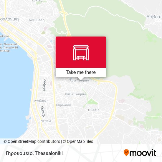 Γηροκομειο map