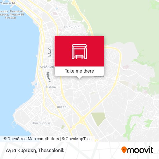 Αγια Κυριακη map