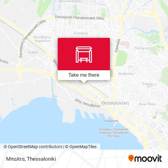 Μπαλτα map