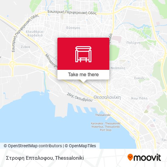 Στροφη Επταλοφου map