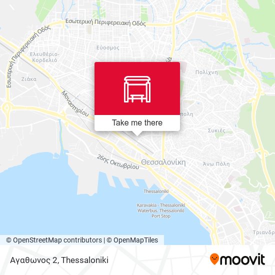 Αγαθωνος 2 map