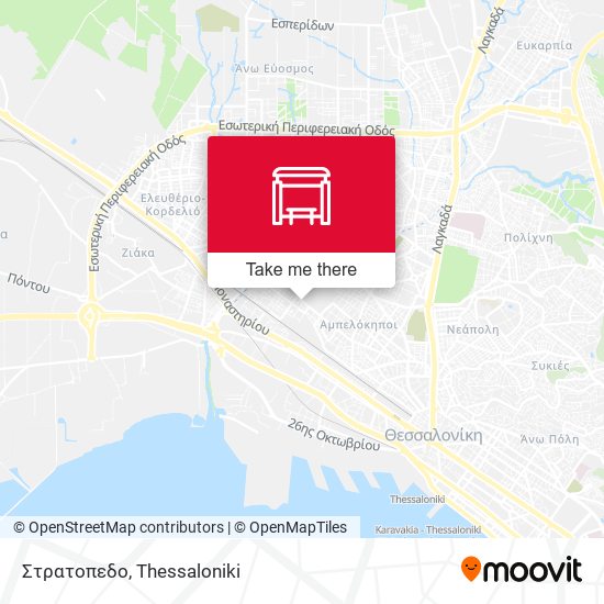 Στρατοπεδο map