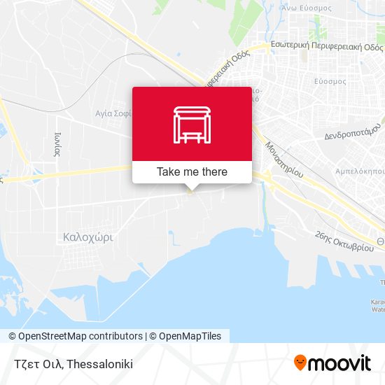 Τζετ Οιλ map