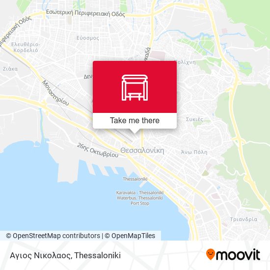 Αγιος Νικολαος map