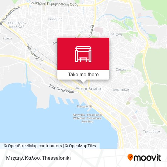 Μιχαηλ Καλου map