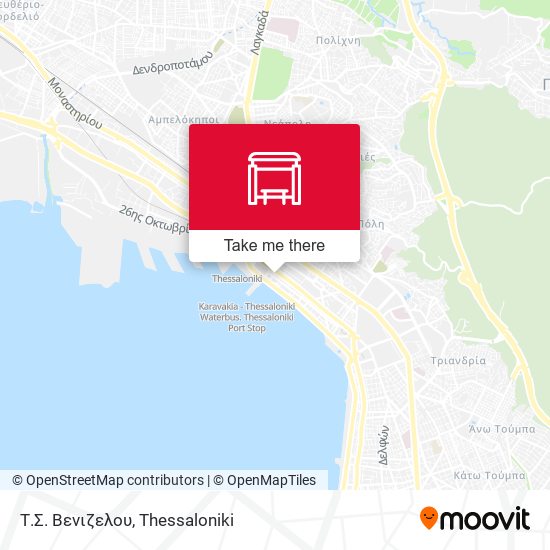 Τ.Σ. Βενιζελου map