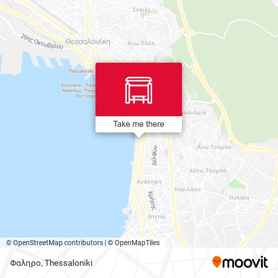 Φαληρο map