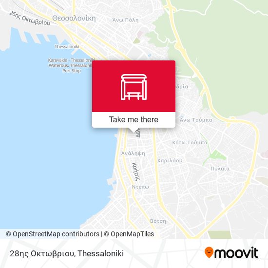 28ης Οκτωβριου map