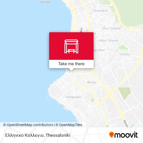 Ελληνικο Κολλεγιο map