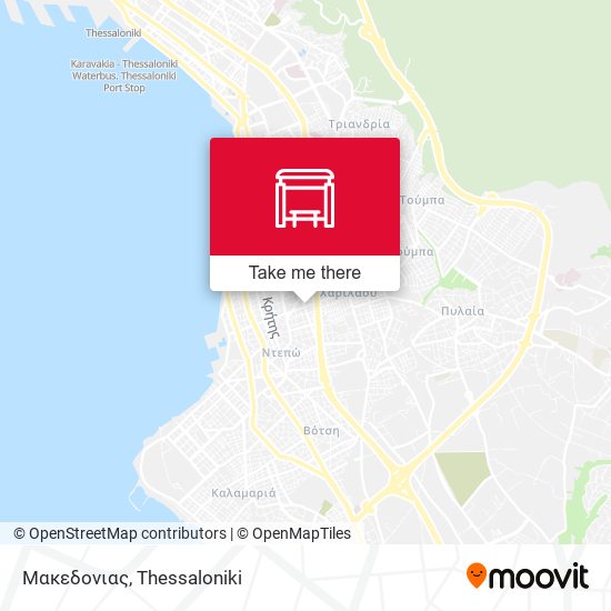 Μακεδονιας map