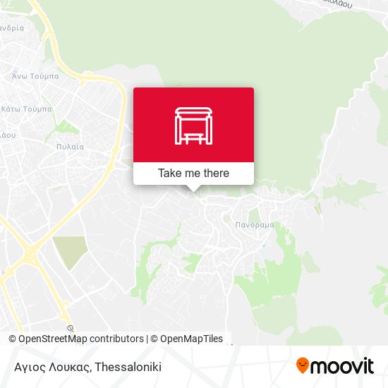 Αγιος Λουκας map