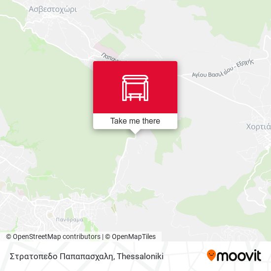 Στρατοπεδο Παπαπασχαλη map