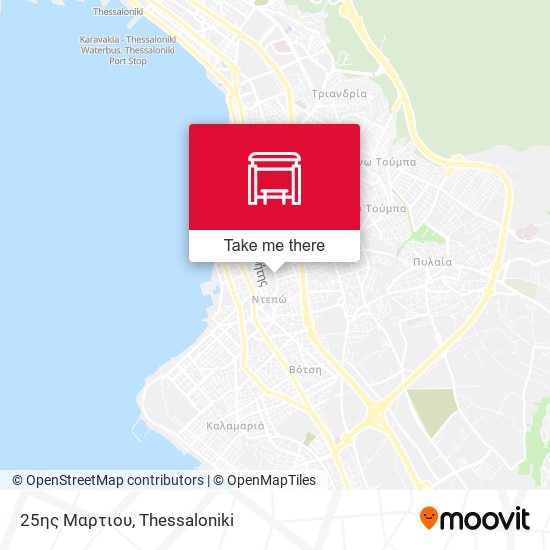 25ης Μαρτιου map