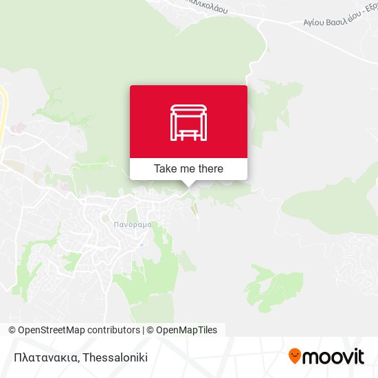 Πλατανακια map