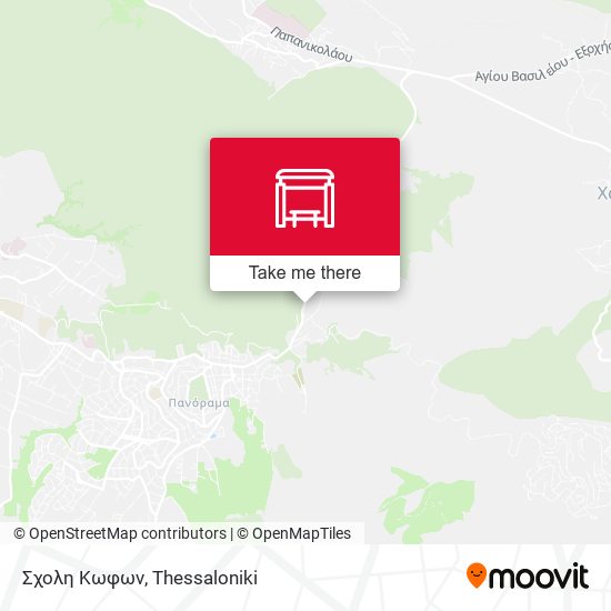 Σχολη Κωφων map