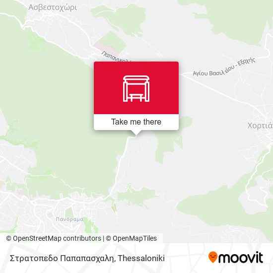 Στρατοπεδο Παπαπασχαλη map