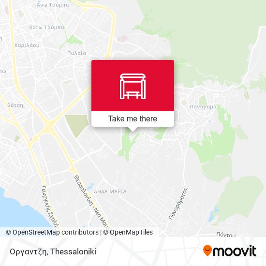 Οργαντζη map