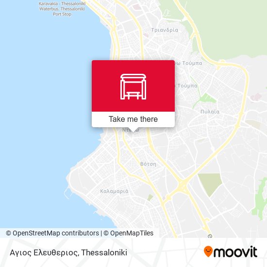 Αγιος Ελευθεριος map