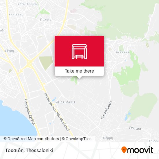 Γουσιδη map