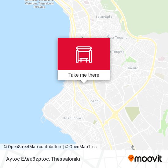 Αγιος  Ελευθεριος map