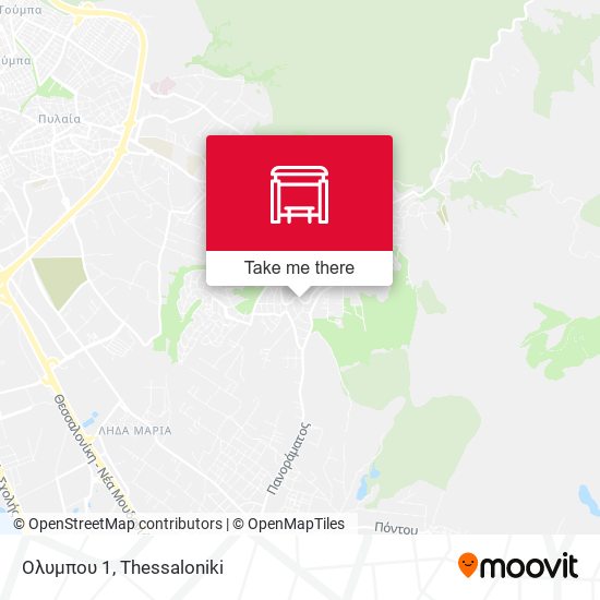 Ολυμπου 1 map