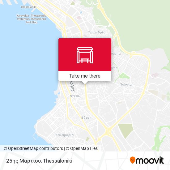 25ης Μαρτιου map