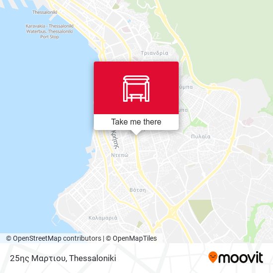 25ης Μαρτιου map