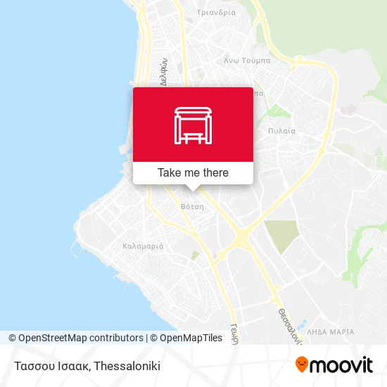 Τασσου Ισαακ map