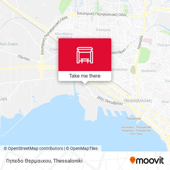 Γηπεδο Θερμαικου map