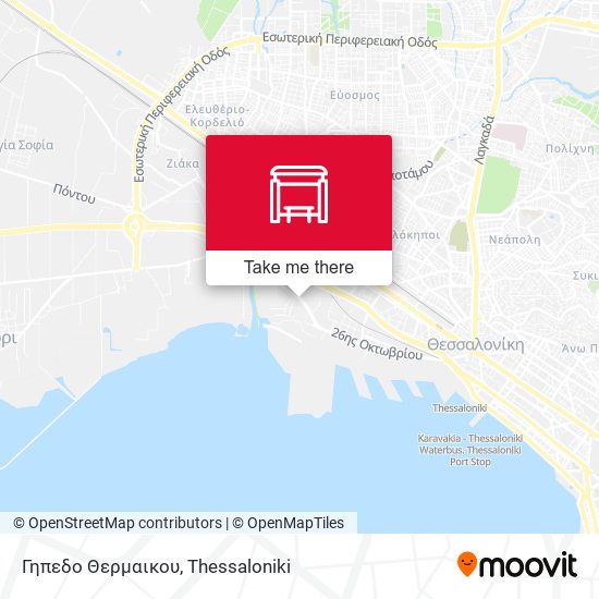 Γηπεδο Θερμαικου map