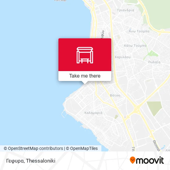 Γεφυρα map