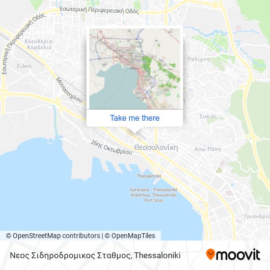 Νεος Σιδηροδρομικος Σταθμος map