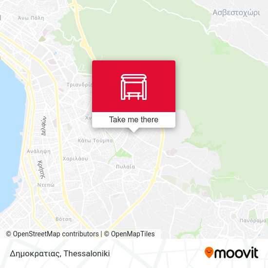 Δημοκρατιας map