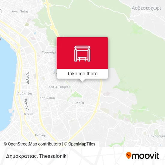 Δημοκρατιας map