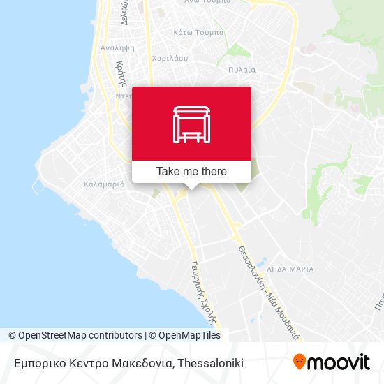 Εμπορικο Κεντρο Μακεδονια map