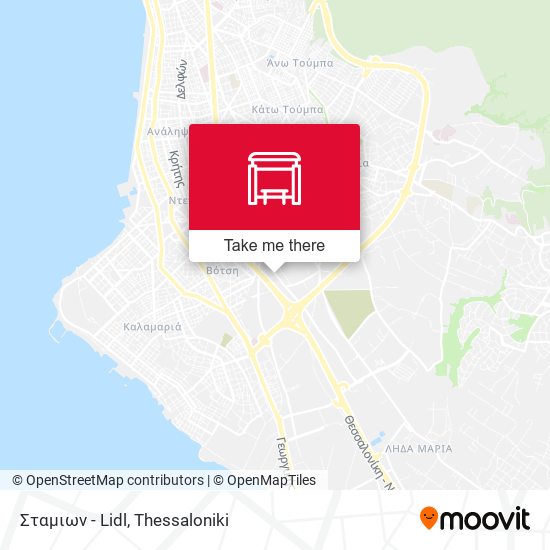 Σταμιων - Lidl map