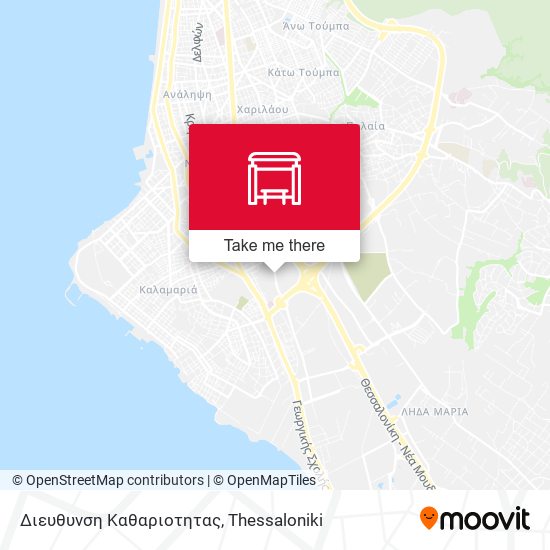 Διευθυνση Καθαριοτητας map