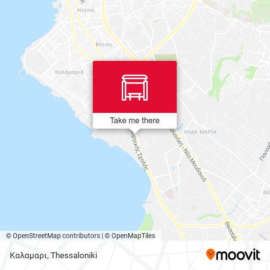 Καλαμαρι map