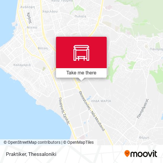 Praktiker map