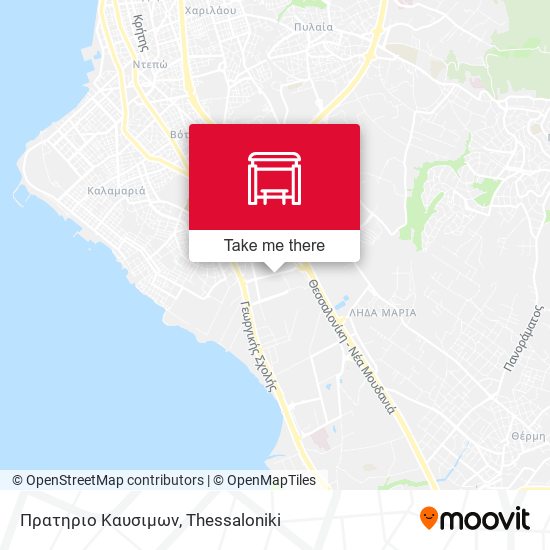 Πρατηριο Καυσιμων map