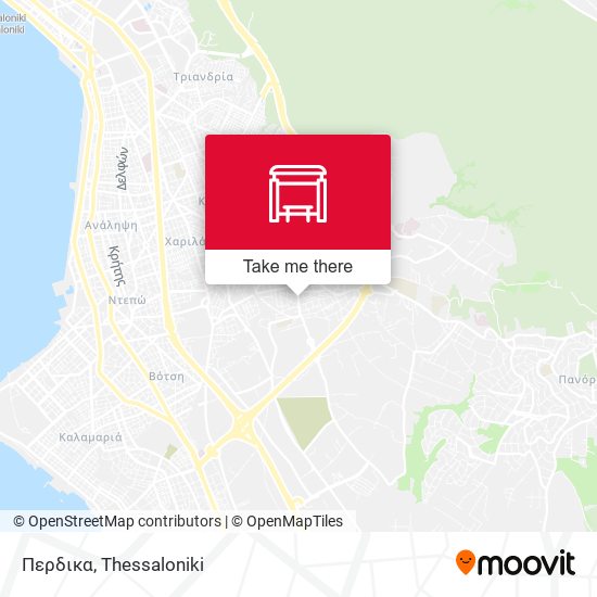 Περδικα map