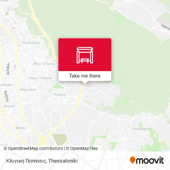 Κλινικη Γεννεσις map