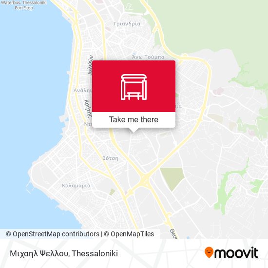 Μιχαηλ Ψελλου map