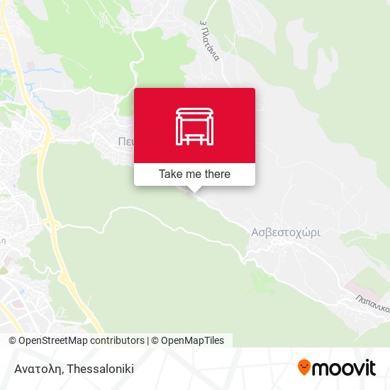 Ανατολη map