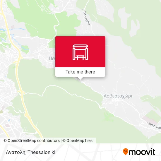 Ανατολη map