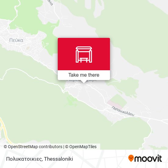 Πολυκατοικιες map