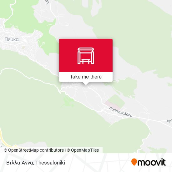 Βιλλα Αννα map