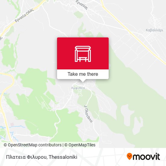 Πλατεια Φιλυρου map