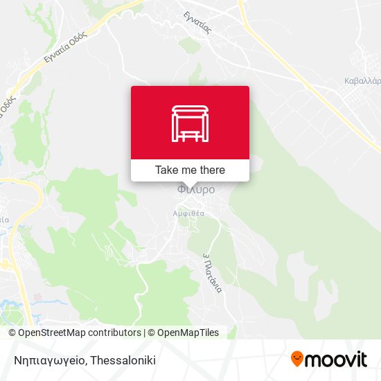 Νηπιαγωγeiο map